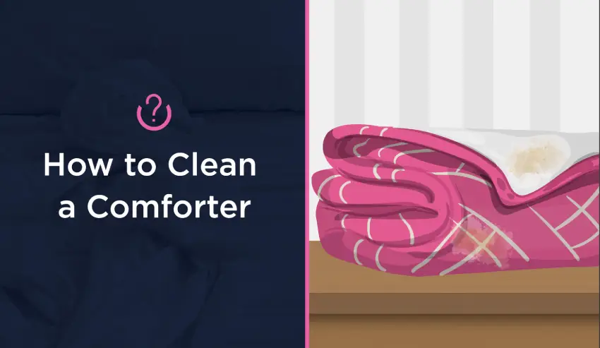 How to Clean a Comforter Blog Banner