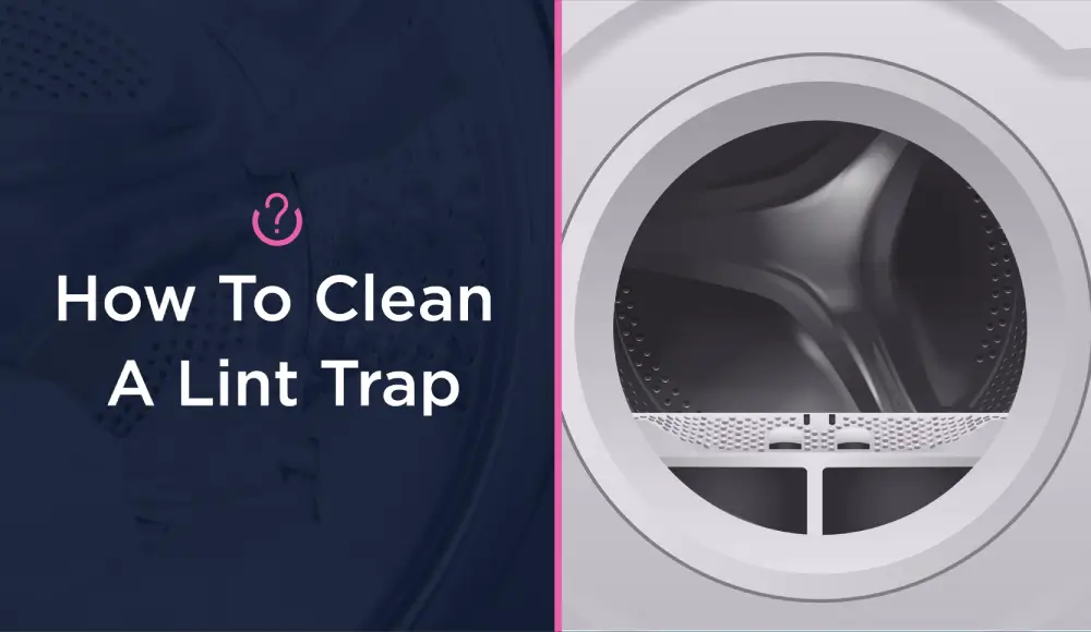 How to remove lint from a washing machine