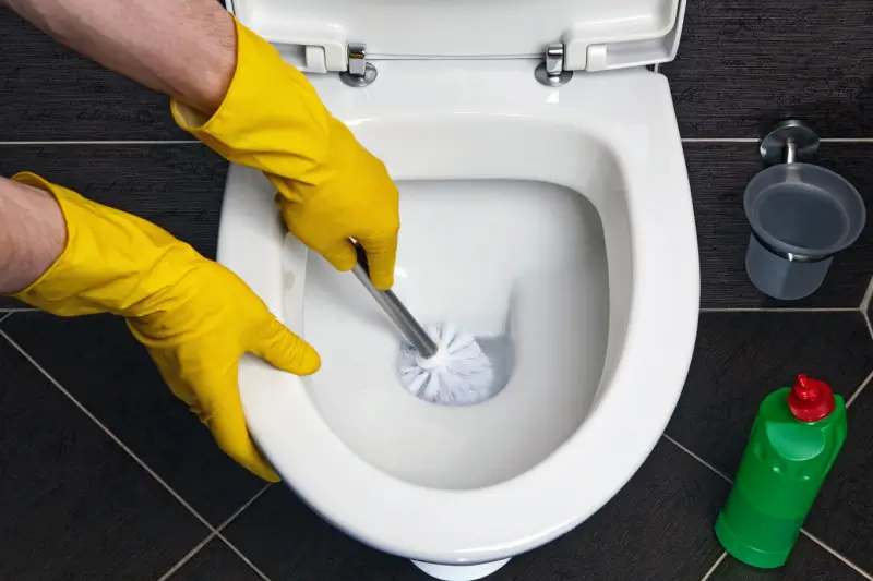 I clean my toilet spotless then a week later it looks like this.. what am I  doing wrong? : r/CleaningTips