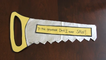 homemade Father's Day card