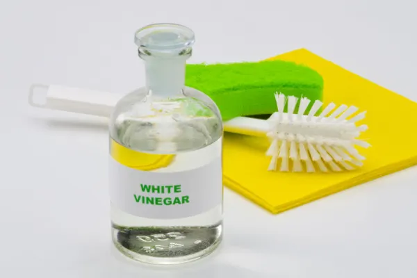 Vinegar and cleaning tools