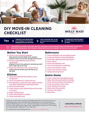 Deep Cleaning House Checklist: How To Clean Before Moving In